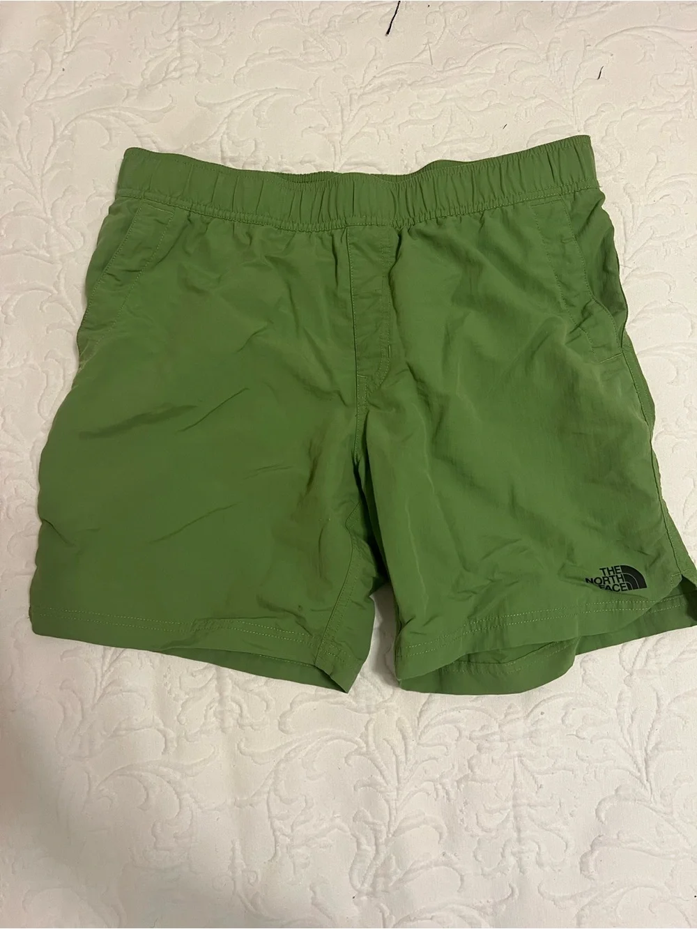The North Face FlashDry Men’s Green Nylon Pull On Athletic Shorts size M